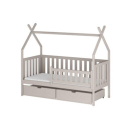 Arte Simba Cashmere 90 X 190Cm Single Bed With Removable Guardrail And 2 Drawers - Foam/bonnell Mattress Included - thumbnail 1