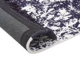 Beliani Rug Akarsu Violet 80 X 150 Cm Viscose - thumbnail 7