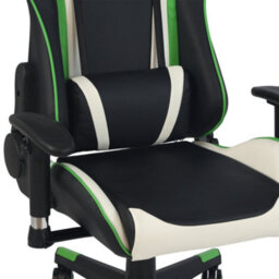 Rg-Max Gaming Office Chair With High Back, Padded Armrests & Adjustable Height - Green - thumbnail 4