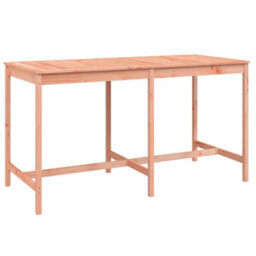 Berkfield 9 Piece Garden Bar Set Solid Wood Douglas - thumbnail 6