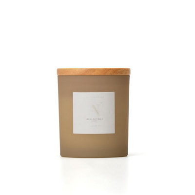 Aroma Naturals Frosted Decadence Glass Candle - Cashmere - image 1