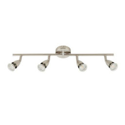 Luminosa Lighting Luminosa Amalfi Adjustable 4 Light Spotlight Satin Nickel, Gu10 - thumbnail 2