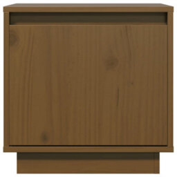 Berkfield Modern Bedside Cabinets 2 Pcs Honey Brown 40X30X40 Cm Solid Wood Pine - thumbnail 3