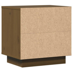 Berkfield Modern Bedside Cabinets 2 Pcs Honey Brown 40X30X40 Cm Solid Wood Pine - thumbnail 6