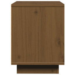 Berkfield Modern Bedside Cabinets 2 Pcs Honey Brown 40X30X40 Cm Solid Wood Pine - thumbnail 5