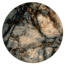 RugsX Wool Carpet Omega Elian Circle Marble Iron Green Circle 200 Cm - thumbnail 2
