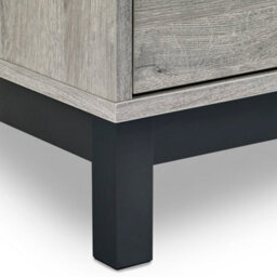 Oakham Premium Kora 6 Drawer Wide Chest - Grey Oak - thumbnail 5