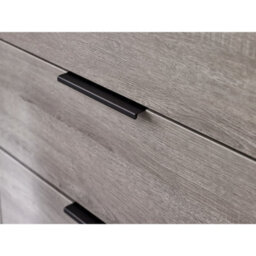 Oakham Premium Kora 6 Drawer Wide Chest - Grey Oak - thumbnail 7