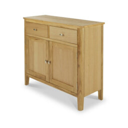 Alba Oak Small Sideboard Fully Assembled  - By Roseland Furniture - thumbnail 5