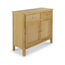 Alba Oak Small Sideboard Fully Assembled  - By Roseland Furniture - thumbnail 1