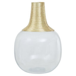 Orsina Glynn Glass And Gold Large Vase