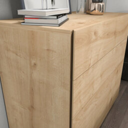 Decorotika Lines Chest Of Drawer Sapphire Oak - thumbnail 2