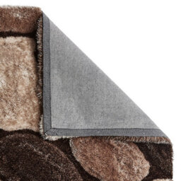 Beige/brown Handmade Modern Shaggy Easy To Clean Abstract Optical/ (3D) Rug For Dining Room Bedroom And Living Room-150Cm X 230Cm - thumbnail 2