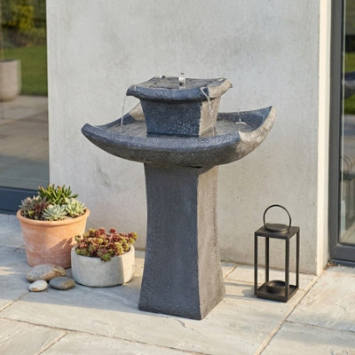 Garden Greatness Japanese Pagoda Water Feature Fountain - image 1