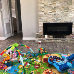 Large Baby Play Mat Kids Double Sided Crawl Educational Picnic Carpet 200X180Cm - thumbnail 3