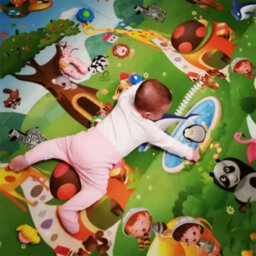 Large Baby Play Mat Kids Double Sided Crawl Educational Picnic Carpet 200X180Cm - thumbnail 9