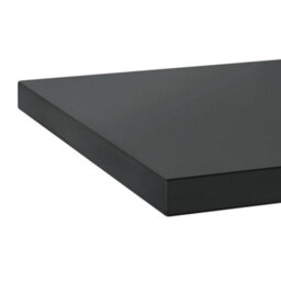 Berkfield Wall Shelves 2 Pcs 75X40X3 Cm Black Stainless Steel - thumbnail 8