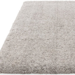 Silver Luxurious , Modern , Plain , Shaggy Easy To Clean Rug For Living Room, Bedroom - 120Cm X 170Cm - thumbnail 3