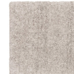 Silver Luxurious , Modern , Plain , Shaggy Easy To Clean Rug For Living Room, Bedroom - 120Cm X 170Cm - thumbnail 4