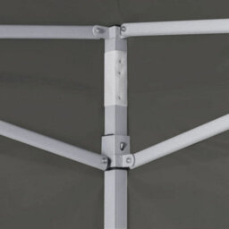 Berkfield Professional Folding Party Tent With 4 Sidewalls 2X2 M Steel Anthracite - thumbnail 4