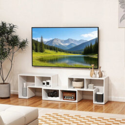 Tv Stand Free Combination Media Center 3Pcs Diy Wooden - thumbnail 1