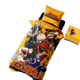 My Hero Academia Characters Reversible Duvet Set Multicoloured (Single) - thumbnail 3