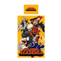 My Hero Academia Characters Reversible Duvet Set Multicoloured (Single) - thumbnail 1