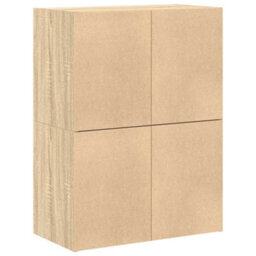 Berkfield Cabinets With 2 Drawers 2 Pcs Sonoma Oak 60X31X40 Cm Engineered Wood - thumbnail 7