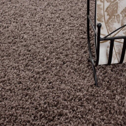 Abaseen 120X170 Cm Taupe Shaggy Rug - Soft Touch Thick Pile Modern Rugs - Washable Area Rugs For Home And Office - thumbnail 4