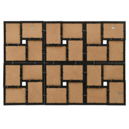 Vidaxl Collage Photo Frame For 24X(13X18 Cm) Picture Black Mdf - thumbnail 3