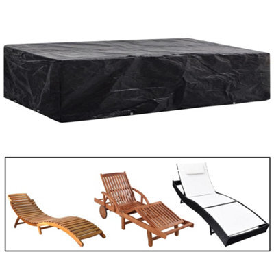 Walplus Garden Sunlounger Cover 8 Eyelets 218X77X55 Cm - image 1