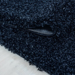 Prime Plus Extra Thick Heavy 5Cm Pile Soft Shaggy Rugs Modern Area Rugs Bedroom Hall Rugs (Navy Blue, 60 X 110Cm) - thumbnail 3
