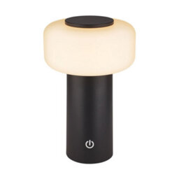 Briloner Rechargeable Led Table Lamp Night Light Dimmable Cordless 20.6Cm Anthracite
