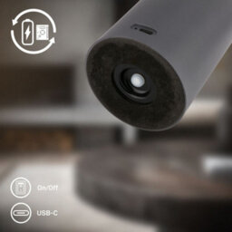 Briloner Rechargeable Led Table Lamp Night Light Dimmable Cordless 20.6Cm Anthracite - thumbnail 9