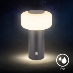 Briloner Rechargeable Led Table Lamp Night Light Dimmable Cordless 20.6Cm Anthracite - thumbnail 8