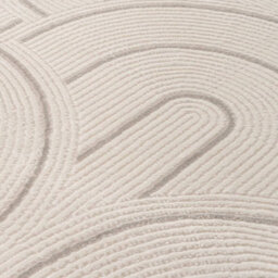 The Rugs Carmel Cream/grey Geometric Area Rug And Runner Non Shedding, Stain Resistant, Soft - thumbnail 4