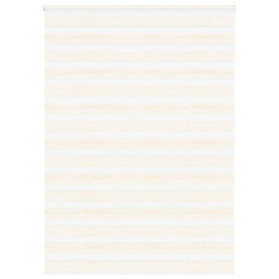 Berkfield Zebra Blind Marble Beige 160X200 Cm Fabric Width 155.9 Cm Polyester - image 1
