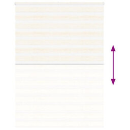 Berkfield Zebra Blind Marble Beige 160X200 Cm Fabric Width 155.9 Cm Polyester - thumbnail 5