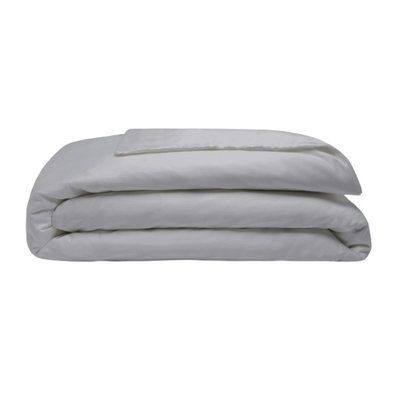 Belledorm 200 Thread Count Egyptian Blend Duvet Cover Platinum (Superking) - image 1