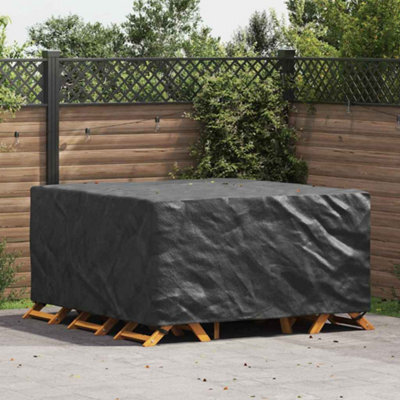 Walplus Outdoor Furniture Cover Black 180 X 190 X 85 Cm 600D - image 1