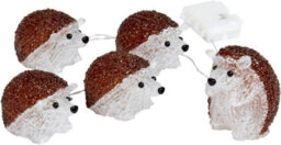 5Pc Led String Lights - Hedgehogs - thumbnail 2