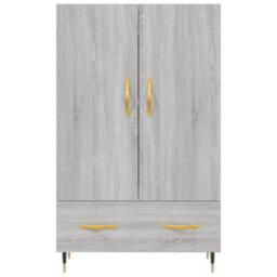 Berkfield Highboard Grey Sonoma 69.5X31X115 Cm Engineered Wood - thumbnail 6