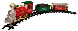 Netagon Home Festive Battery Operated Musical Christmas Train Set Ornament- 377Cm Of Track - thumbnail 1