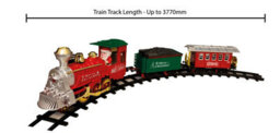 Netagon Home Festive Battery Operated Musical Christmas Train Set Ornament- 377Cm Of Track - thumbnail 4