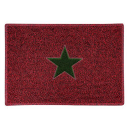 Nicoman Christmas Star Pvc Spaghetti Doormat 90Cm X 60Cm - thumbnail 2