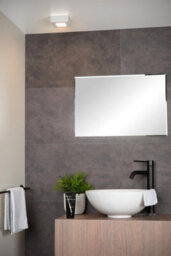 Lucide Brice-Led Modern Flush Ceiling Light Bathroom - Led Dim. - 1X8W 3000K - Ip44 - White - thumbnail 4