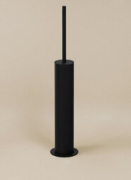 Cosmic Toilet Brush & Holder, Matt Black, Micra Collection