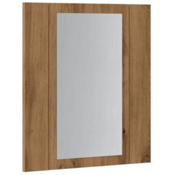 Berkfield Led Bathroom Mirror Cabinet Artisan Oak 40X12X45 Cm Engineered Wood - thumbnail 6
