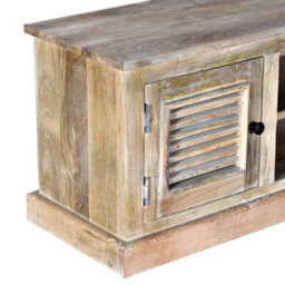 Berkfield Tv Cabinet Solid Mango Wood - thumbnail 6