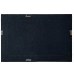 Agenzia 14 Black Venetian Glass Frame Wall Mirror 90 X 60Cm - thumbnail 6